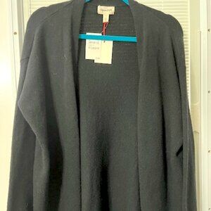 Open Edit Two-Piece Cozy Lounge Set | Cardigan + Bandeau Top | Size S